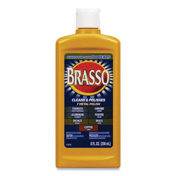 BRASSO® Metal Surface Polish, 8 Oz Bottle freeshipping - TVN Wholesale